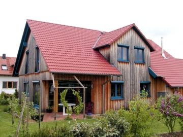 Öko­lo­gi­sches Ein­fa­mi­li­en­haus in Oberschwaben, 88271 Wilhelmsdorf, Einfamilienhaus