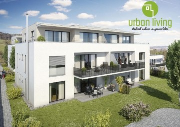 Urban Living – stadt­nah woh­nen, im grü­nen leben – jetzt KfW 55, 88276 Berg, Erdgeschosswohnung