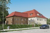 Bauträgerprojekt mit attraktiver Denkmalschutzabschreibung - Einzugsgebiet Friedrichshafen - Rendering Aussenansicht