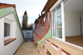 Hochwertige 4-Zimmer Dachgeschosswohnung in der Ravensburger Nordstadt zur Miete - 3_Aussicht Balkon