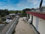 Aussichtslage in Neuravensburg - 3 Zimmer Wohnung mit Dachterrasse - Terrasse Bergsicht